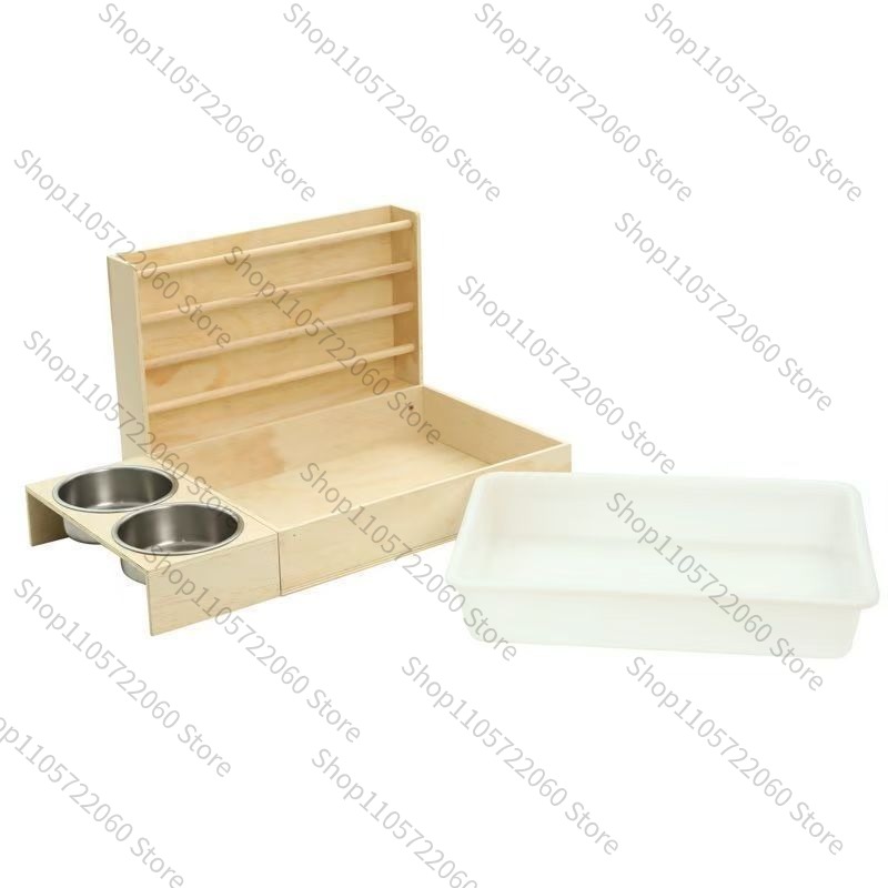 Pet Beds - Mangeoire à foin en bois pour