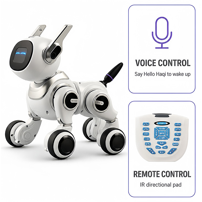 Dog Toys - Chien robot interactif G110 pour enfants,