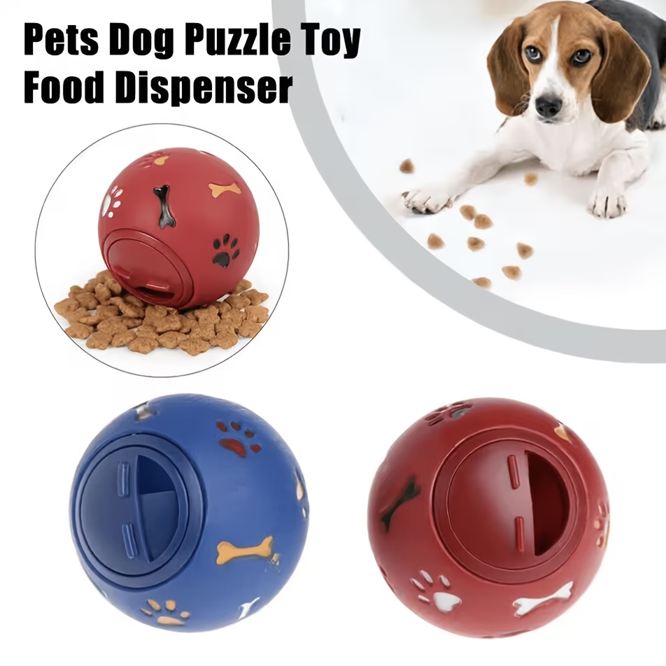 Dog Puzzle Feeder Toy - Balle distributrice de friandises pour chiens