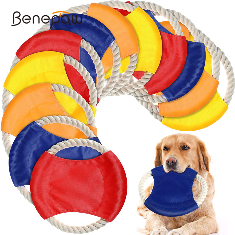 Flying Disc Dog Training Toy - Benepaw – jouets en corde de