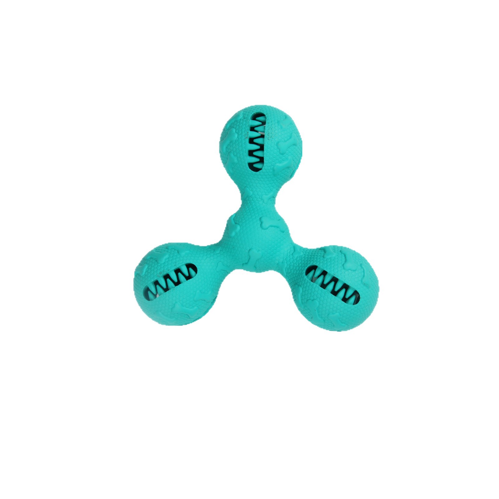 Rubber Treat Dispensing Dog Toy - Jouet interactif pour chien en caoutchouc,