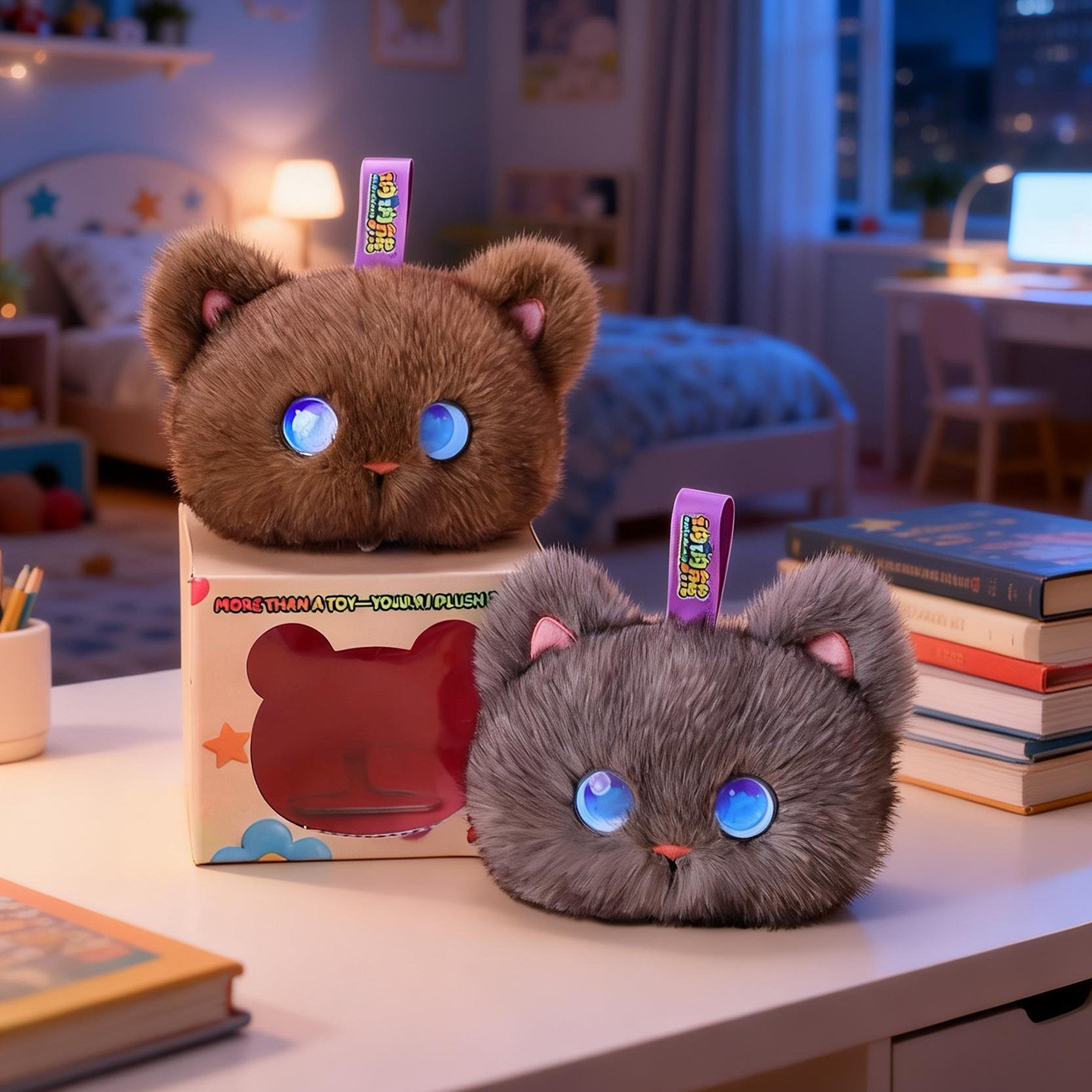 Cat Toys - Jouet en peluche pour chat interactif