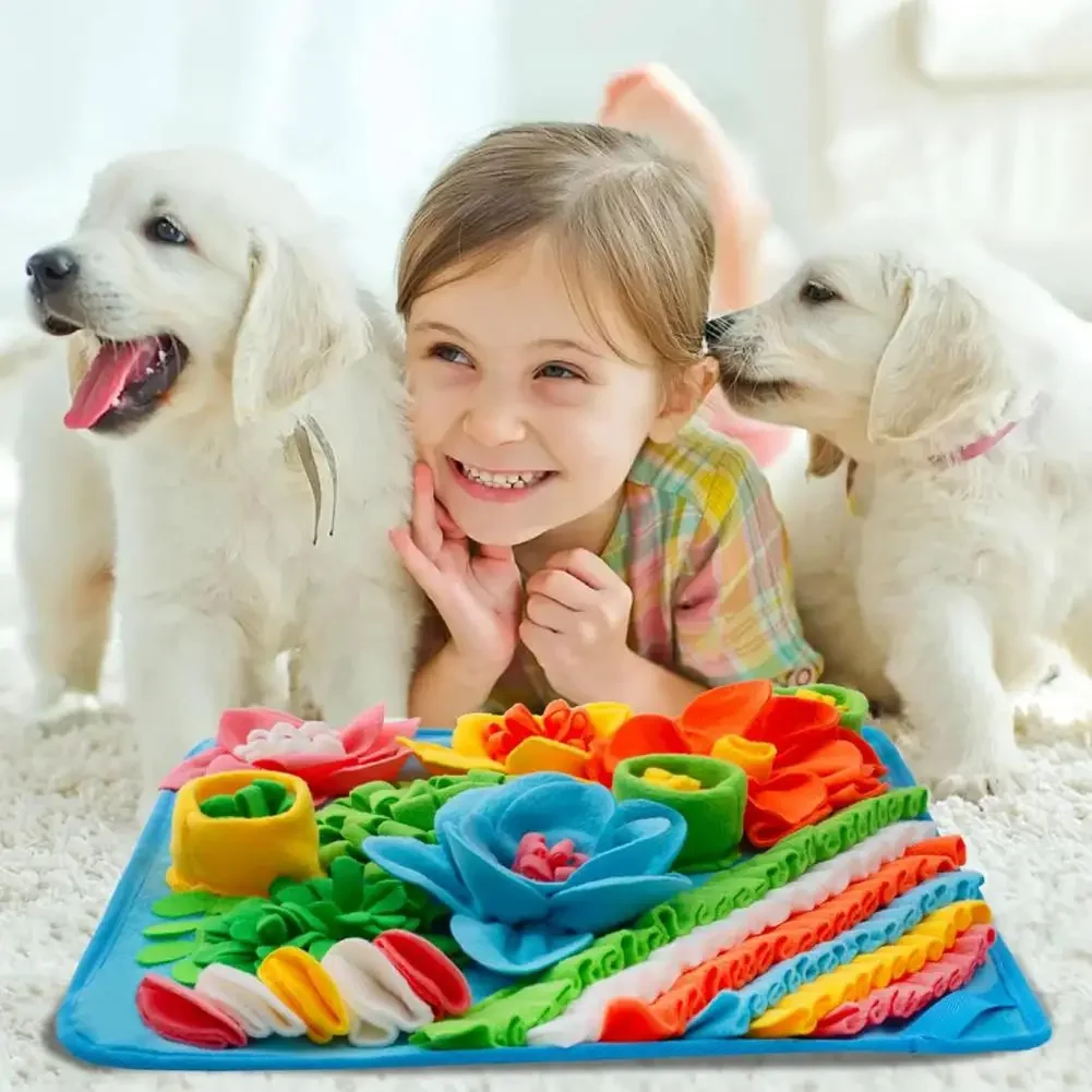 Snuffle Mat For Dogs - Jouet olfactif pour chiens, tapis de