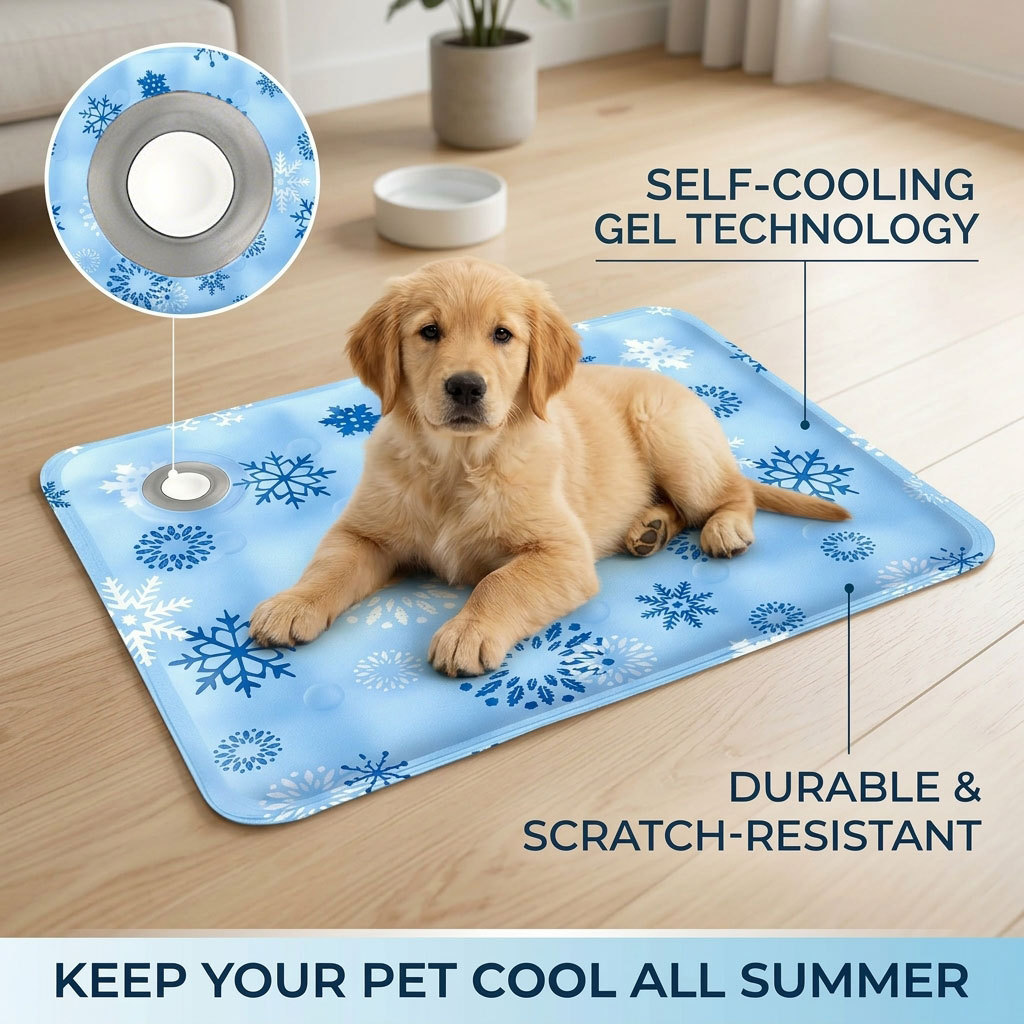 Pet Beds - Tapis rafraîchissant pour animaux de compagnie,