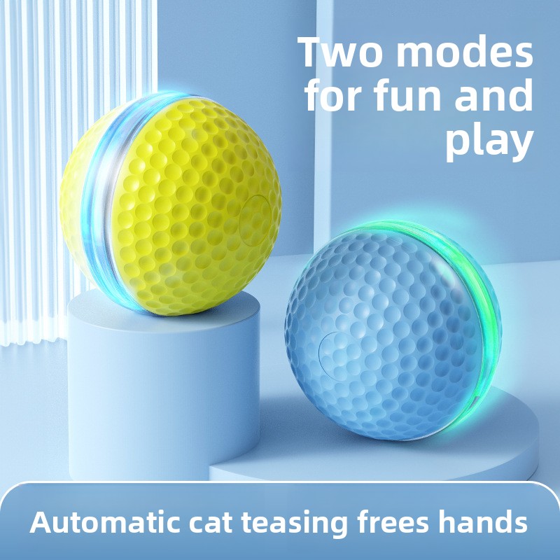 Interactive Squeaky Plush Dog Toy - Balle électrique pour chien en caoutchouc