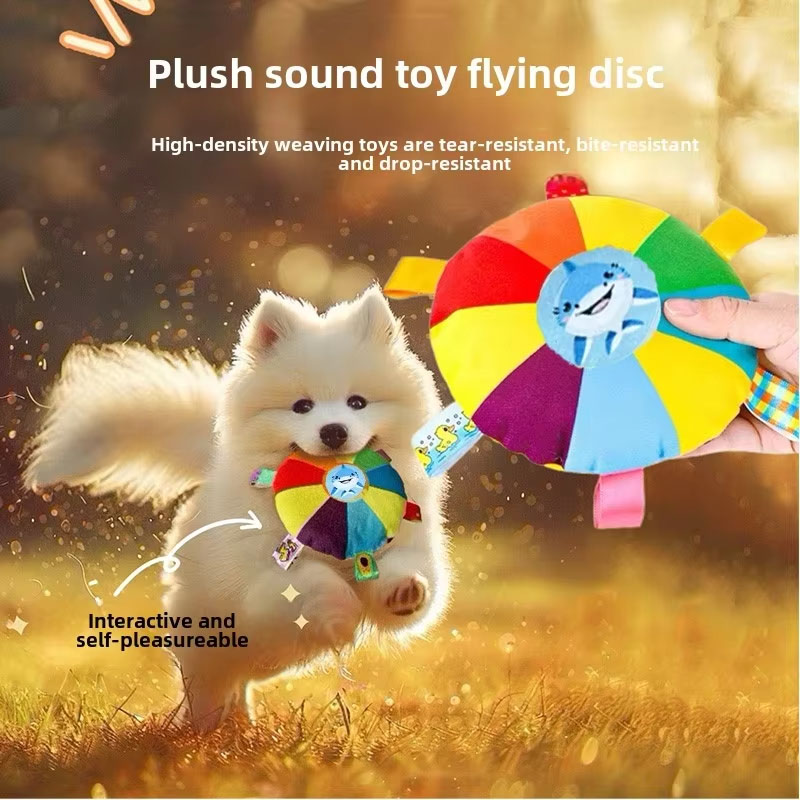 Le disque volant interactif en - Flying Disc Dog Training Toy avis et prix