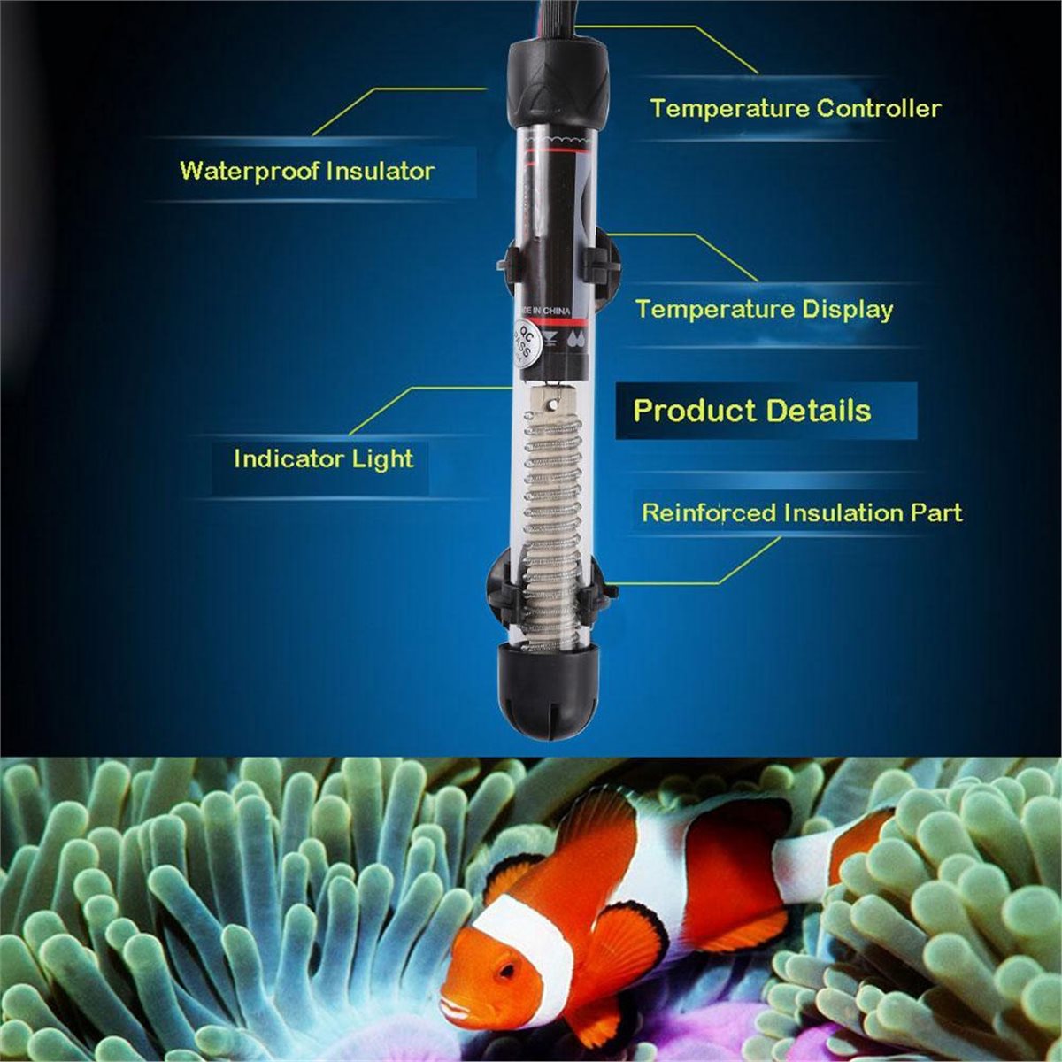 (A02R) Chauffe-eau submersible - Aquarium avis et prix