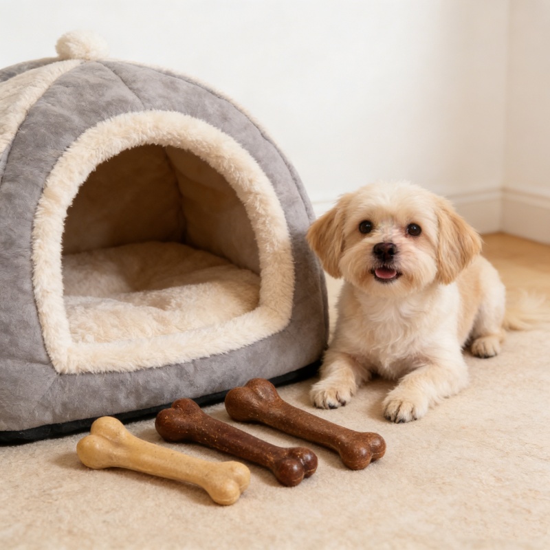 Jouet à mâcher durable pour ch - Teeth Cleaning Dog Chew Bone avis et prix