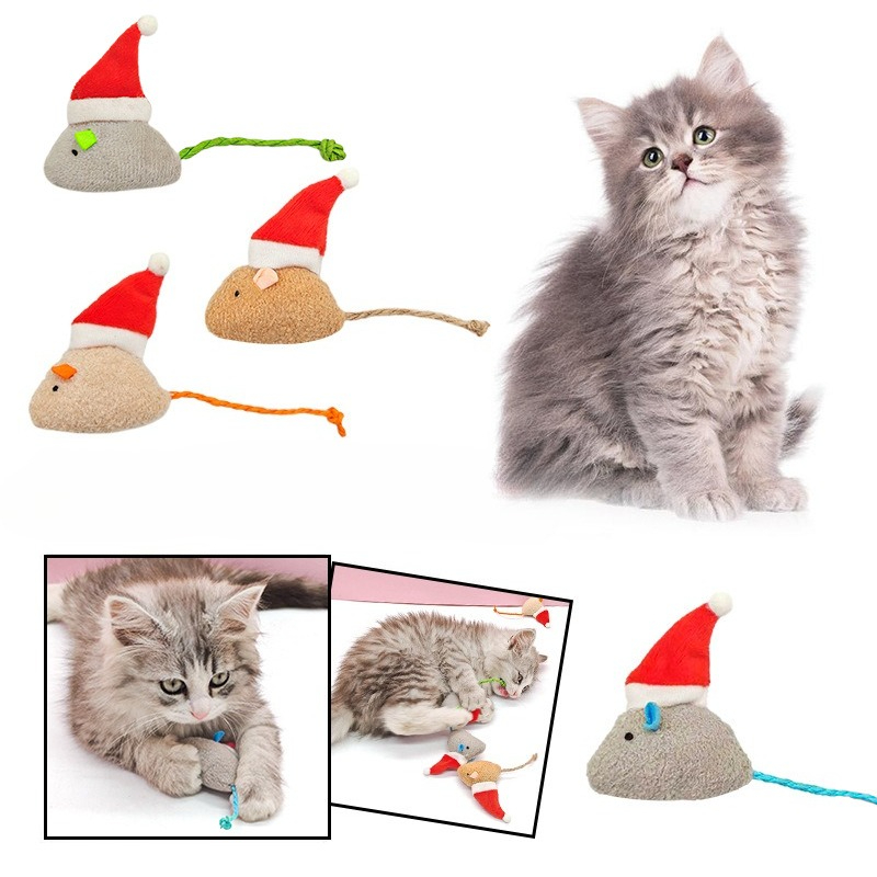 Jouet à mâcher pour chat, 5 pi - Catnip Interactive Plush Mouse avis et prix