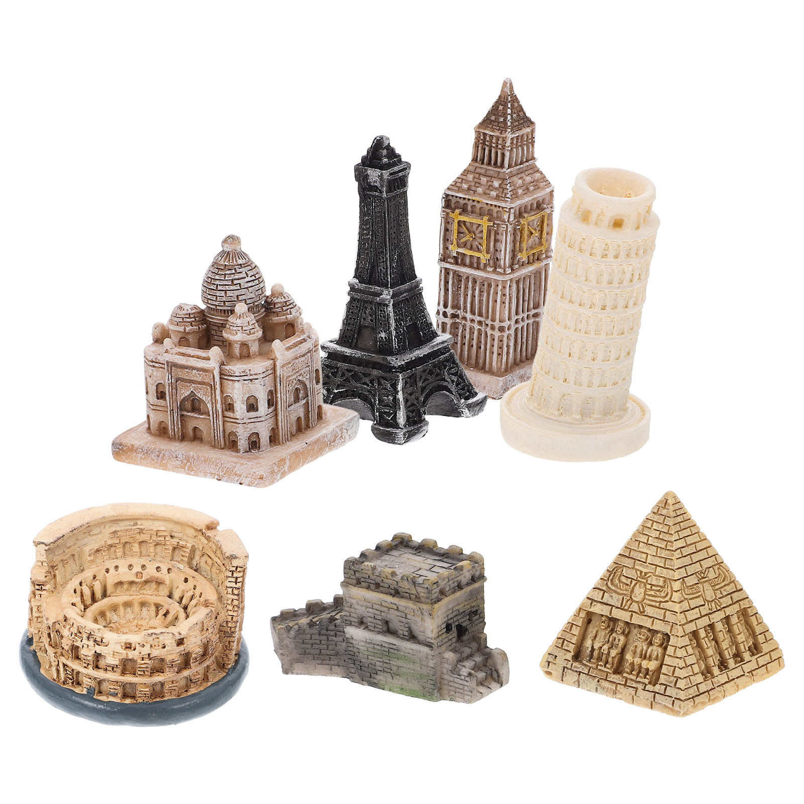 Ensemble de 7 statues romaines - Aquarium avis et prix