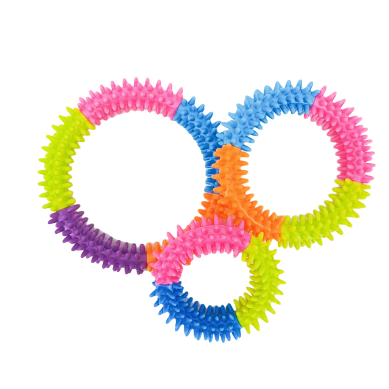 Jouets mignons pour chiens : D - Flying Disc Dog Training Toy avis et prix