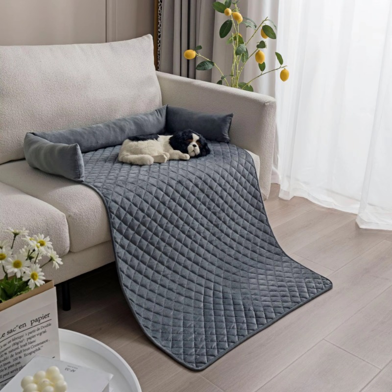 Oreiller carré en peluche pour - Pet Beds avis et prix