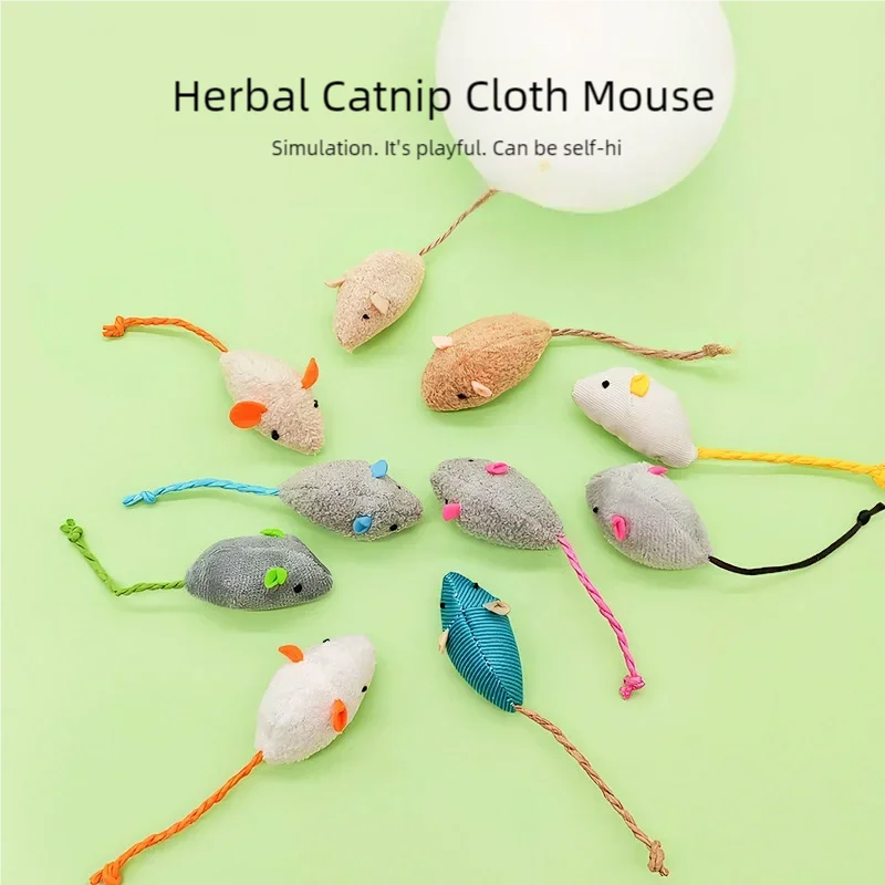 Jouet pour chat : Souris en pe - Catnip Interactive Plush Mouse avis et prix