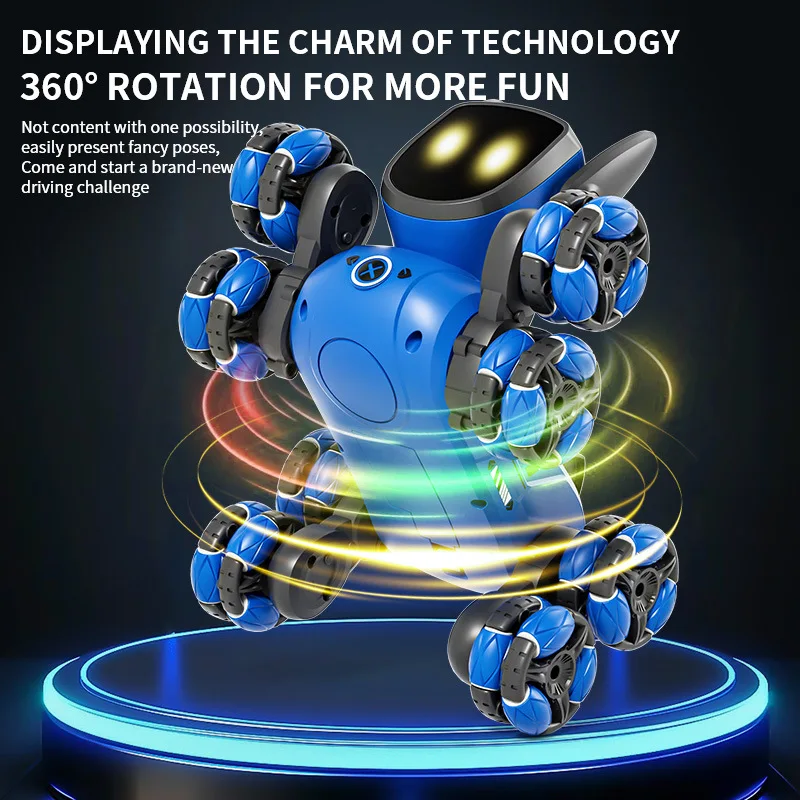 JJRC Q200 2026 Robot RC Chien  - Interactive Squeaky Plush Dog Toy avis et prix