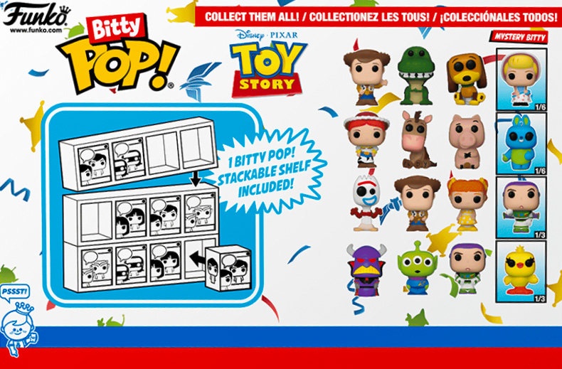 Funko Bitty Pop Toy Story Wood - Interactive Squeaky Plush Dog Toy avis et prix