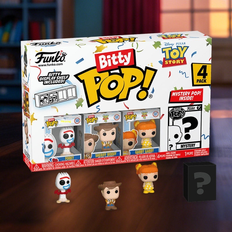 Funko Bitty Pop Toy Story Wood - Interactive Squeaky Plush Dog Toy avis et prix