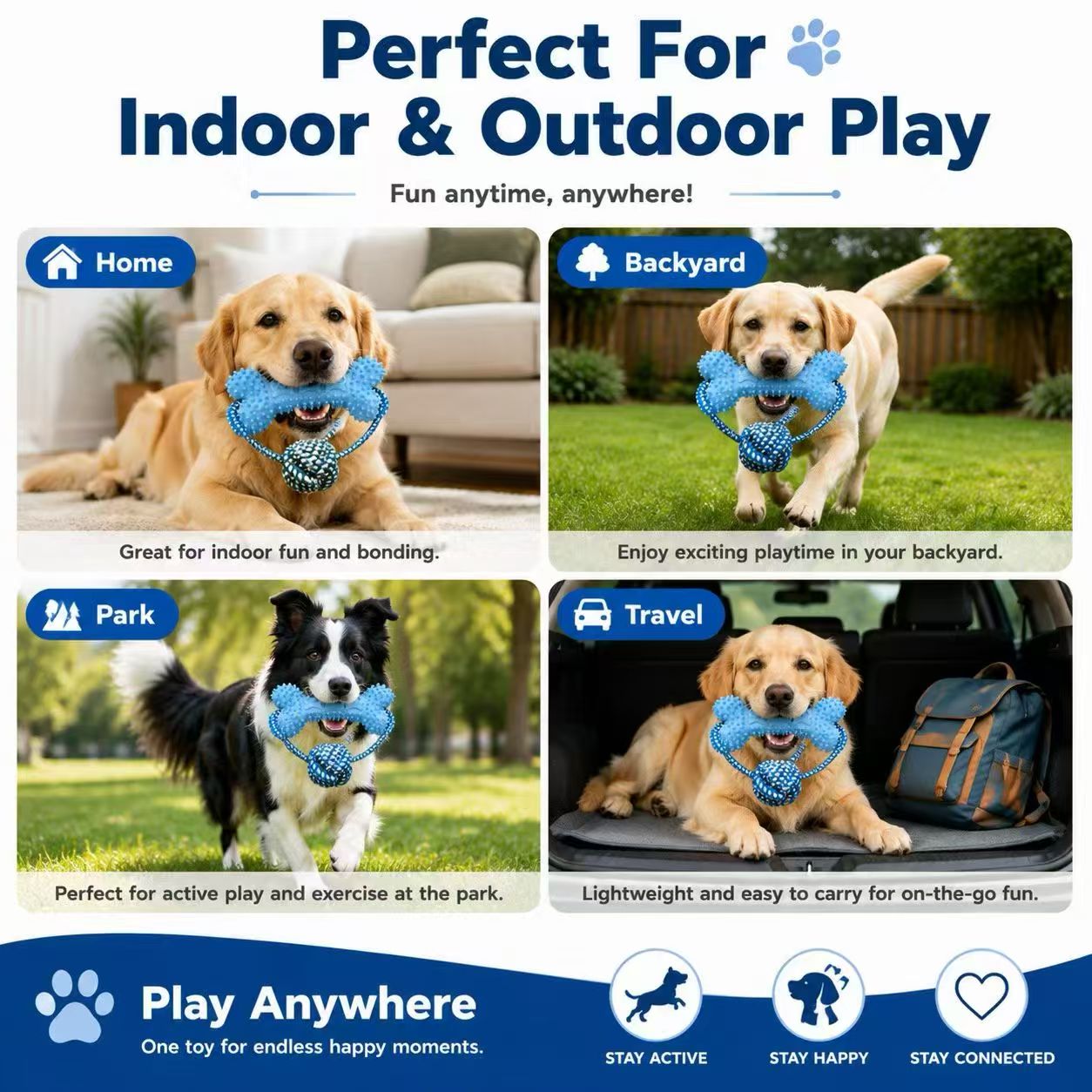 Jouets à mâcher pour chiens, p - Dog Rope Toy Aggressive Chewers avis et prix
